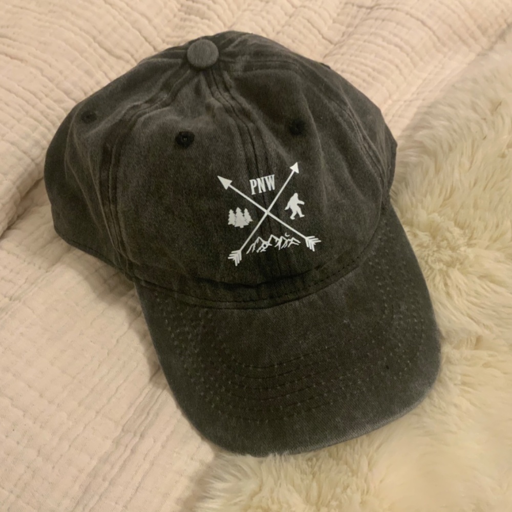 Bigfoot cap for men, women, adjustable back, hat New without tags, PNW - Picture 6 of 8